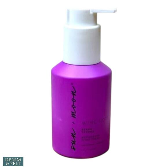 Sun + Moon Wine Not? Restorative Night Cream 4oz Resveratrol Vitamin B NEW - Picture 1 of 7